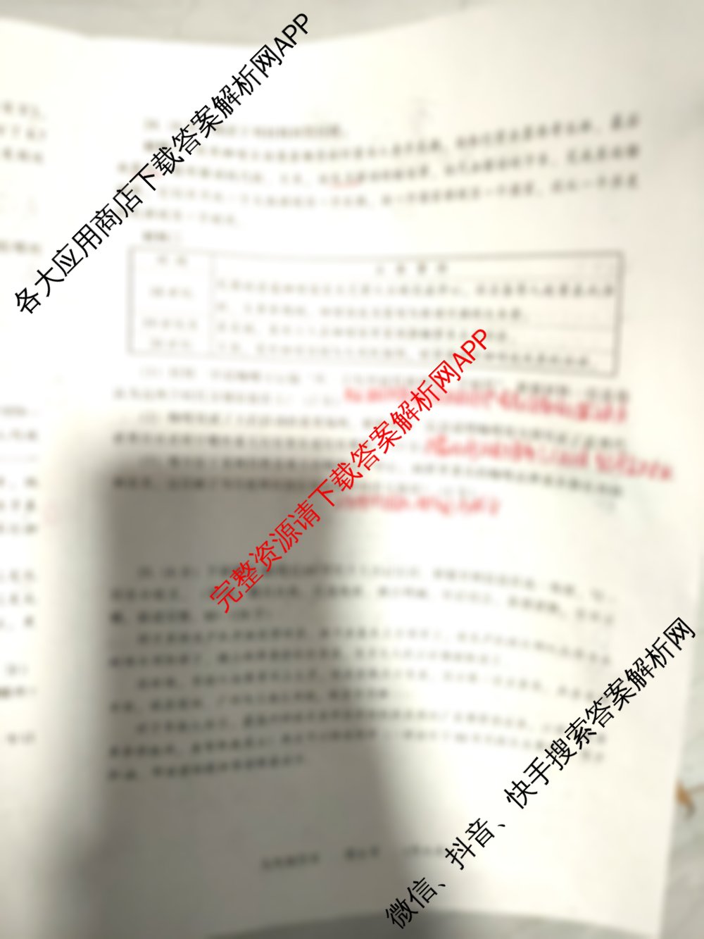 河南省2025年中招第二次模拟考试试卷各科答案及试卷: 含数学 英语 语文试卷解析历史试题