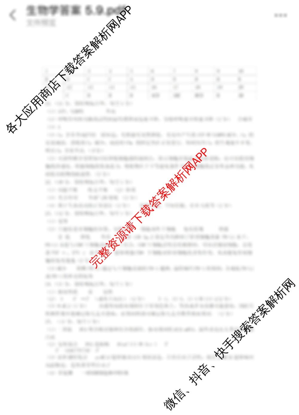 2025年东北三省四市教研联合体高考模拟试卷(二)（含政治 物理 地理等9份）生物答案
