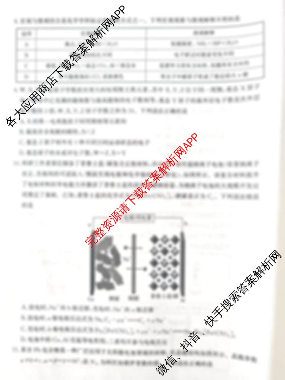河北省沧州市运东七县一中2026届高三一模(无标题)(2026.02.07)（9科全）化学试题