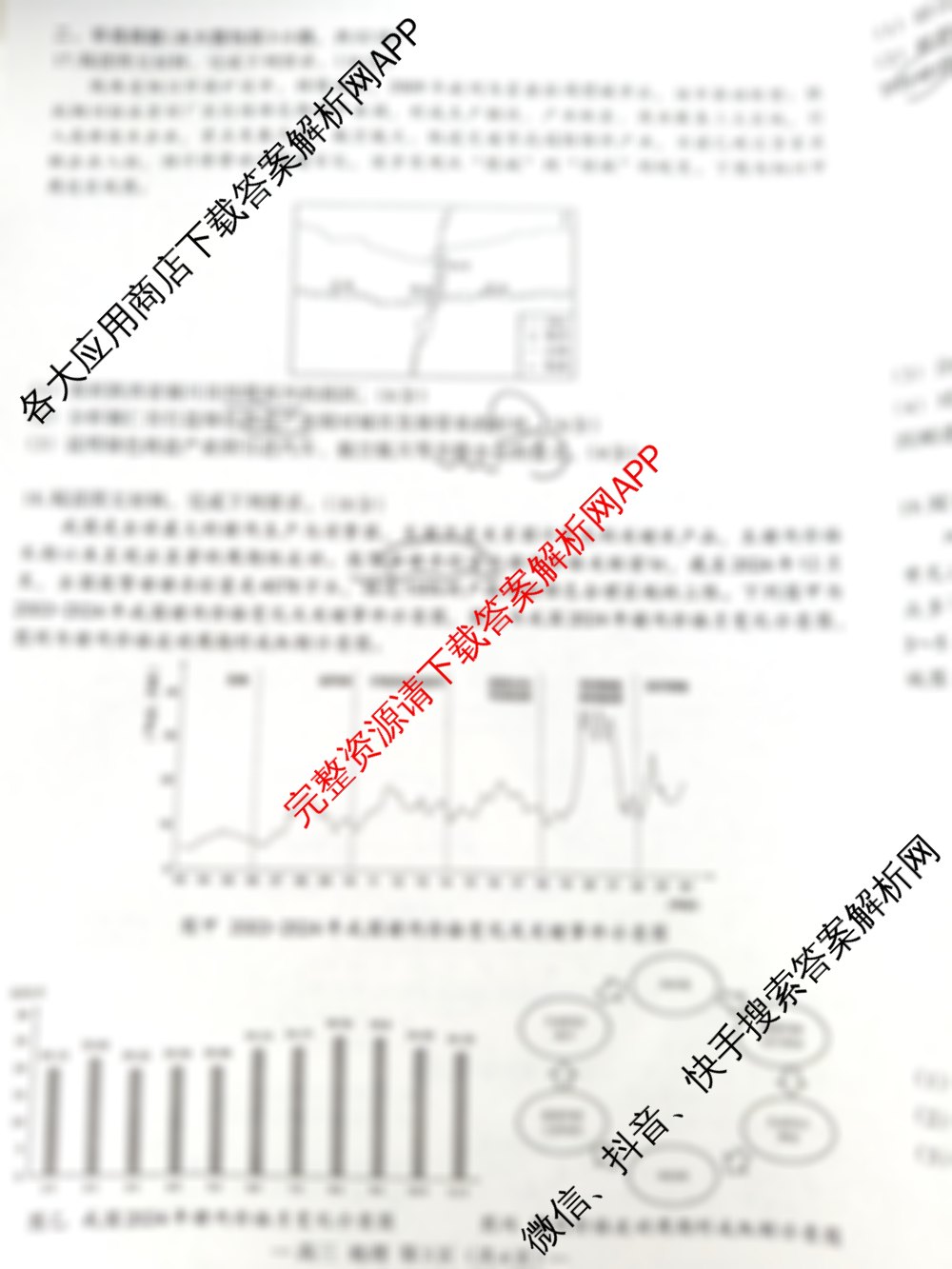 江西省2025届高三信息卷(5.15)(已更新历史、地理、生物等9份)地理试题