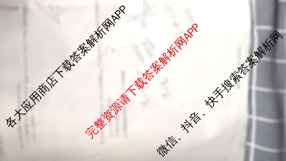 河南省2024-2025学年九年级学业水平模拟测评(二)(已更新化学 数学 道德与法治等7份)数学试题