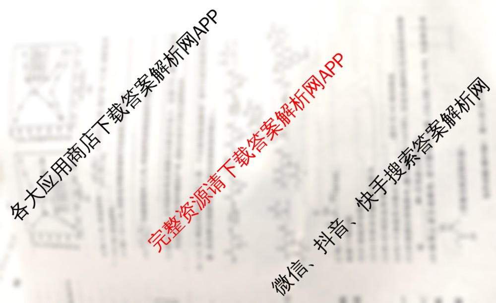 炎德英才大联考湖南师大附中2026届高三月考试卷(四)各科答案及试卷（含政治、数学、英语等）化学试题