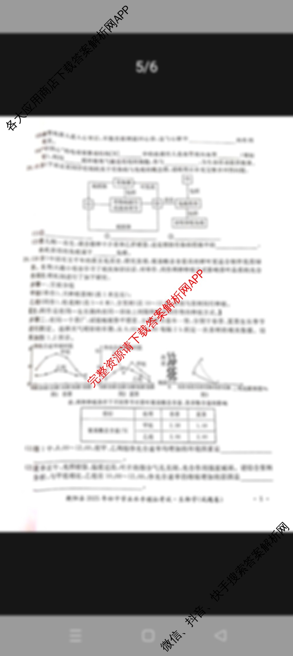 衡阳县2025年初中学业水平模拟考试(5月)（含物理 英语 道德与法治等）物理试题