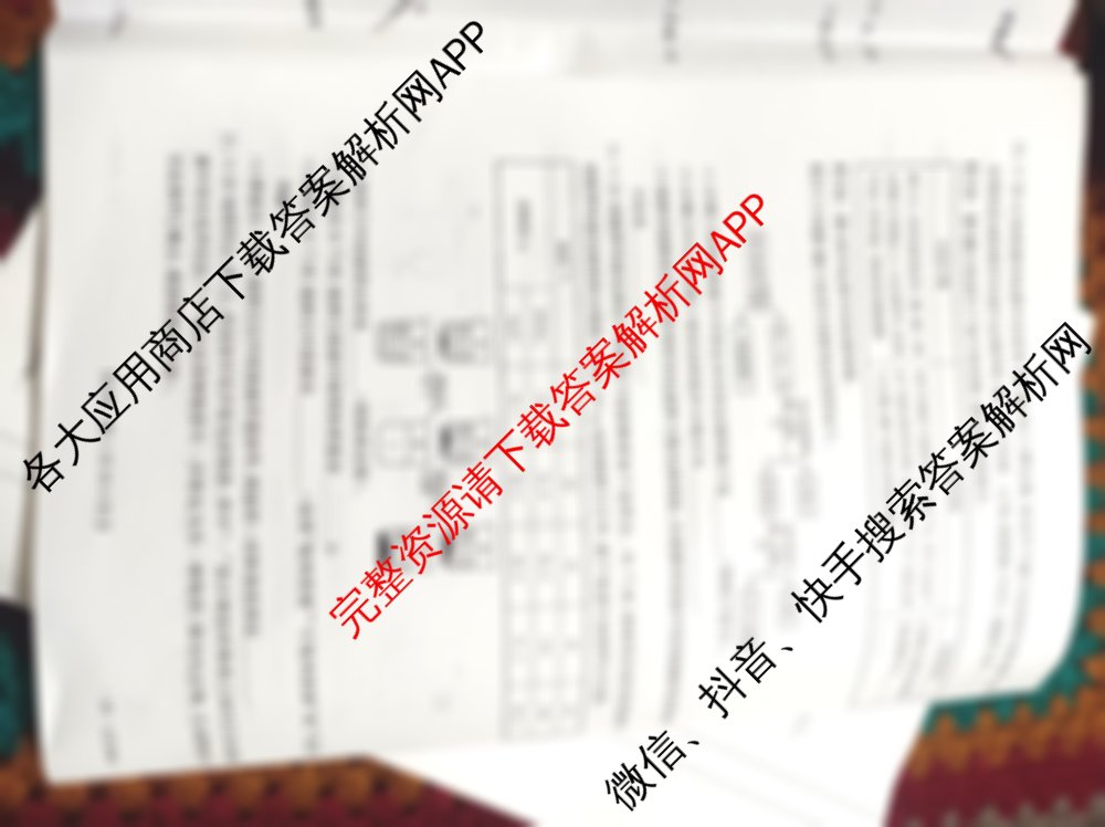 陕西省2024-2025九年级综合模拟卷(CZ128c)（7科全）化学试题