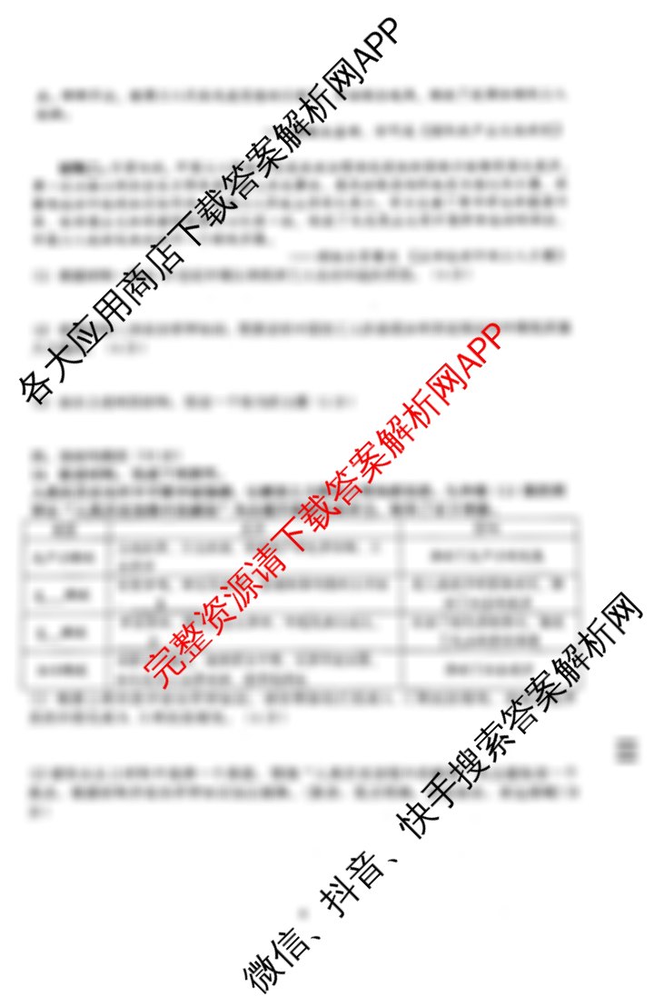 安徽省2025年合肥市45中九年级阶段练(三)（含化学、历史、道德与法治等）历史试题