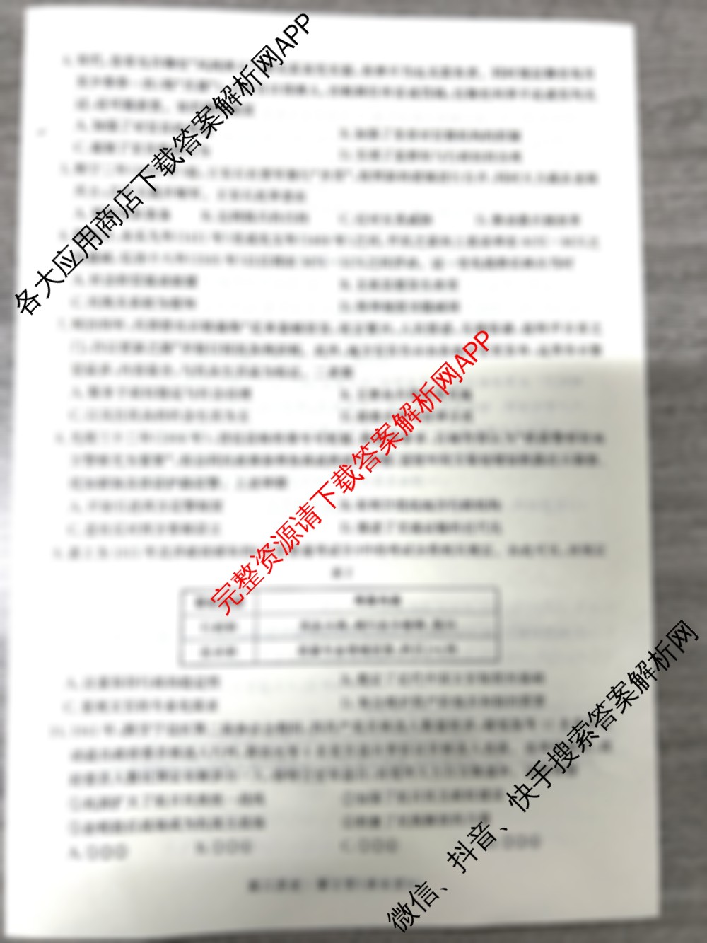 河北省2024级高二年级大数据应用调研阶段性联合测评(II)试卷及答案汇总(含生物 地理(A卷) 物理(A卷)等)历史试题 河北省2024级高二年级大数据应用调研阶段性联合测评(II)试卷及答案汇总(含生物 地理(A卷) 物理(A卷)等)历史试题