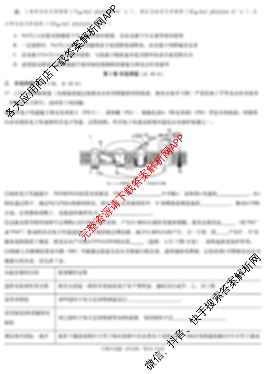 炎德英才大联考萍乡实验学校2025届高三模拟试卷(一)1(已更新地理 历史 数学等9份)生物试题