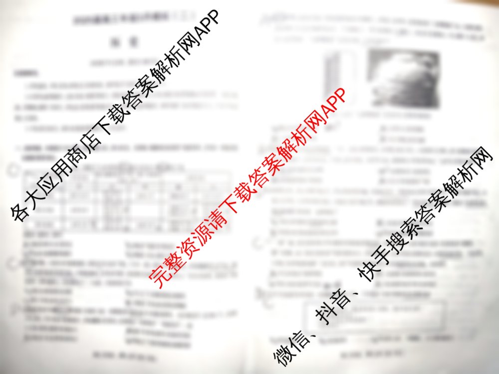 河北省2025届高三年级3月模拟(二)(已更新地理 语文 历史等9份)历史试题