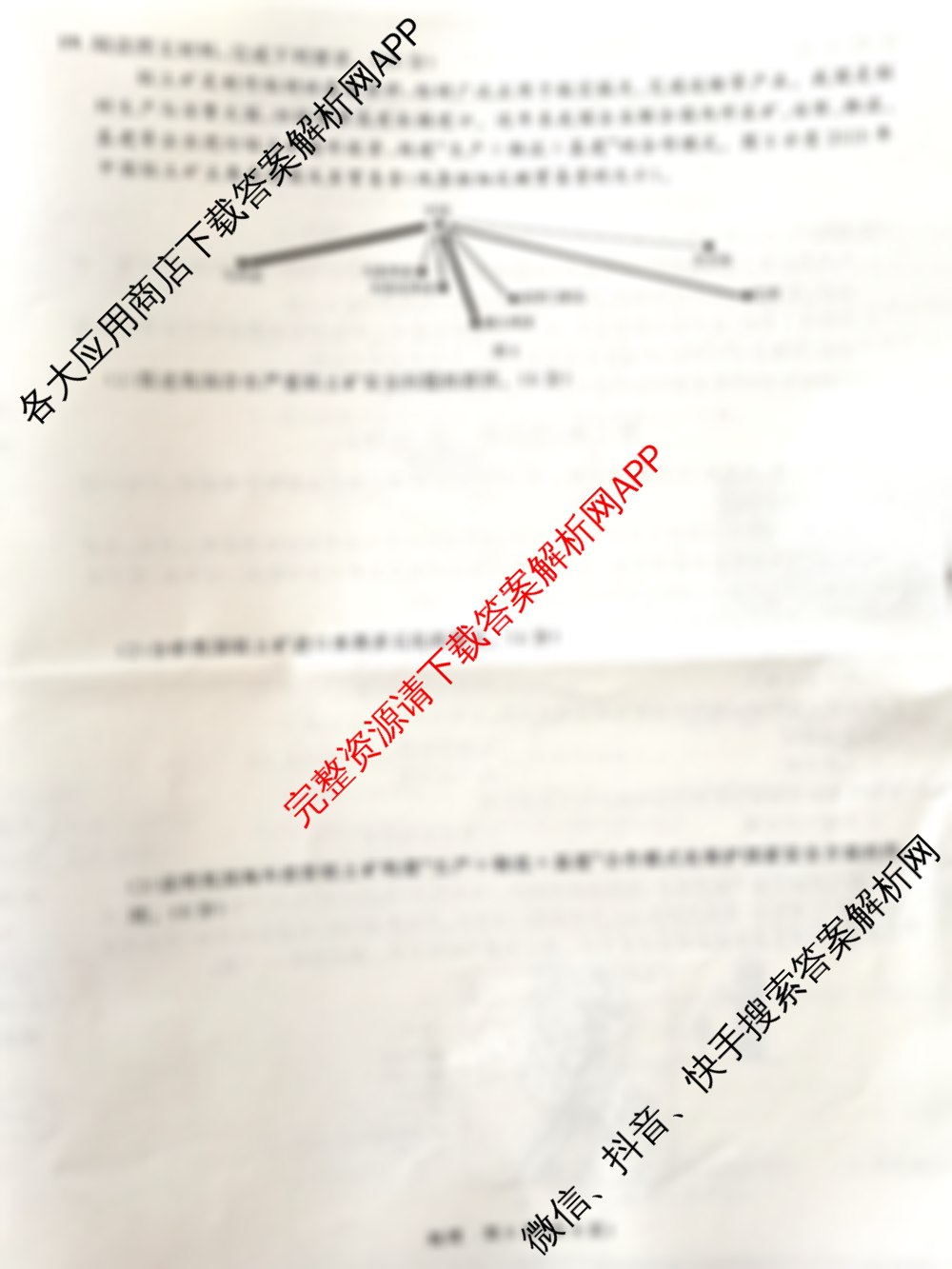 桂柳文化2025届高考桂柳鸿图信息冲刺金卷(六)6试卷及答案汇总: 含政治 化学 语文试卷解析地理试题
